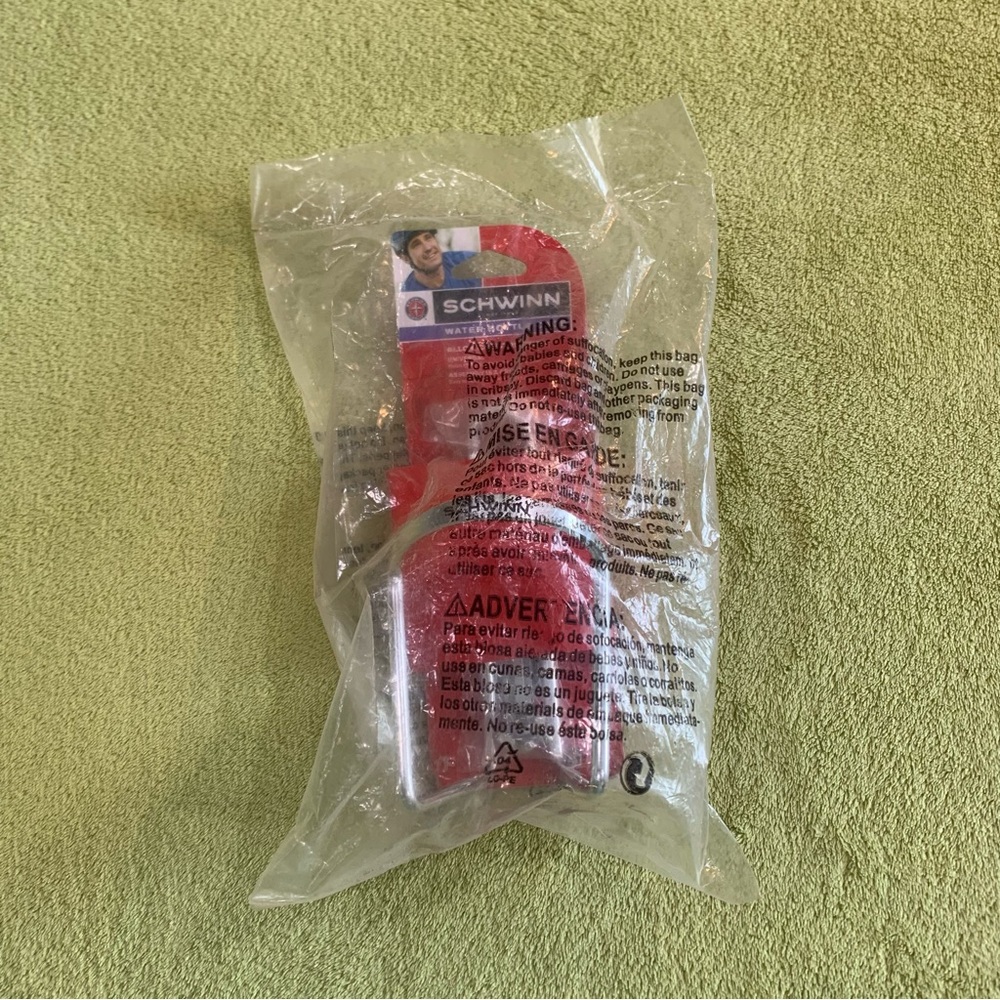 Schwinn Aluminum Bike Bottle Cage - Silver Alloy New In Packaging Universal Fit